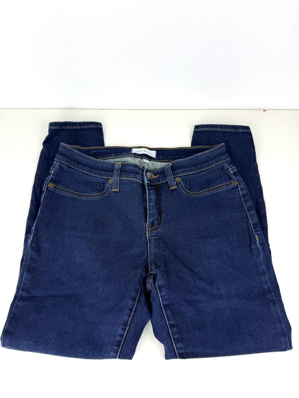 LILA RYAN Powell Dark Blue Skinny Jeans 29P